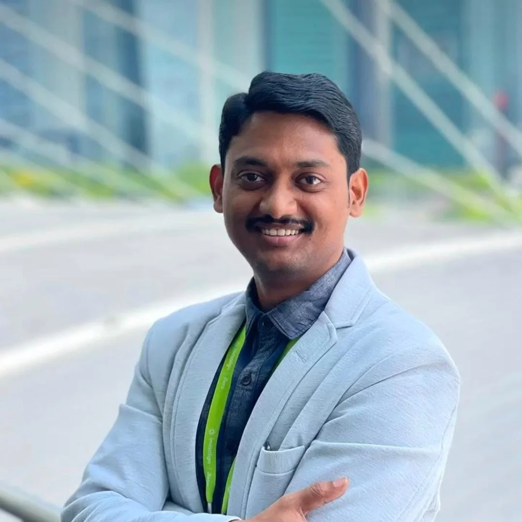 Dr. Satya Vardhan with patient